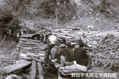 120-007-003宮崎：小丸川（新しき村）(S28.12.04)新しき村へ行く際に乗ったトロ.JPG